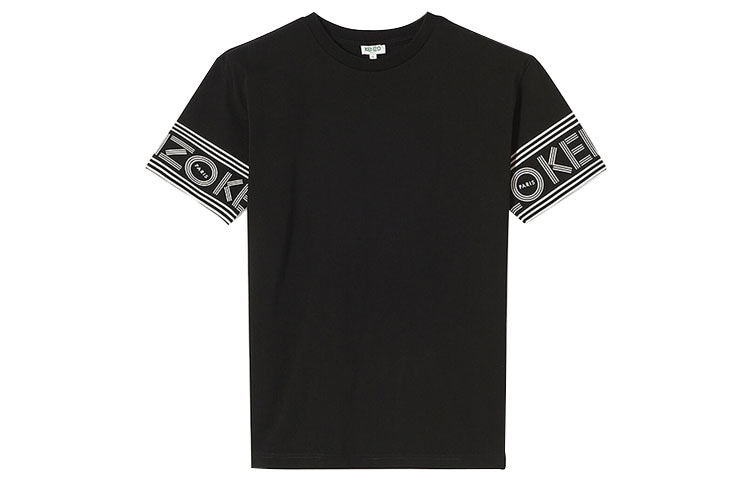 KENZO Logo Short Sleeve T-Shirt Black
