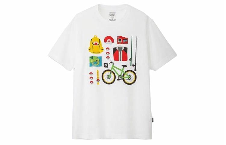 UNIQLO/优衣库 UNIQLO x Pokémon Graphic T-Shirt White