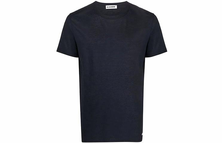 Jil Sander Logo T-Shirt Navy