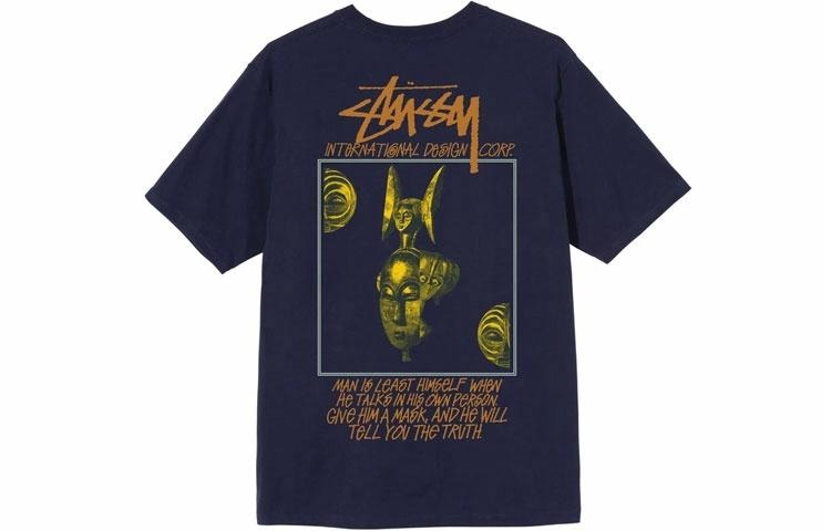 Stussy Face Graphic T-Shirt