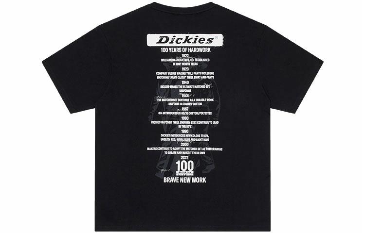 Dickies Logo Print T-Shirt Black
