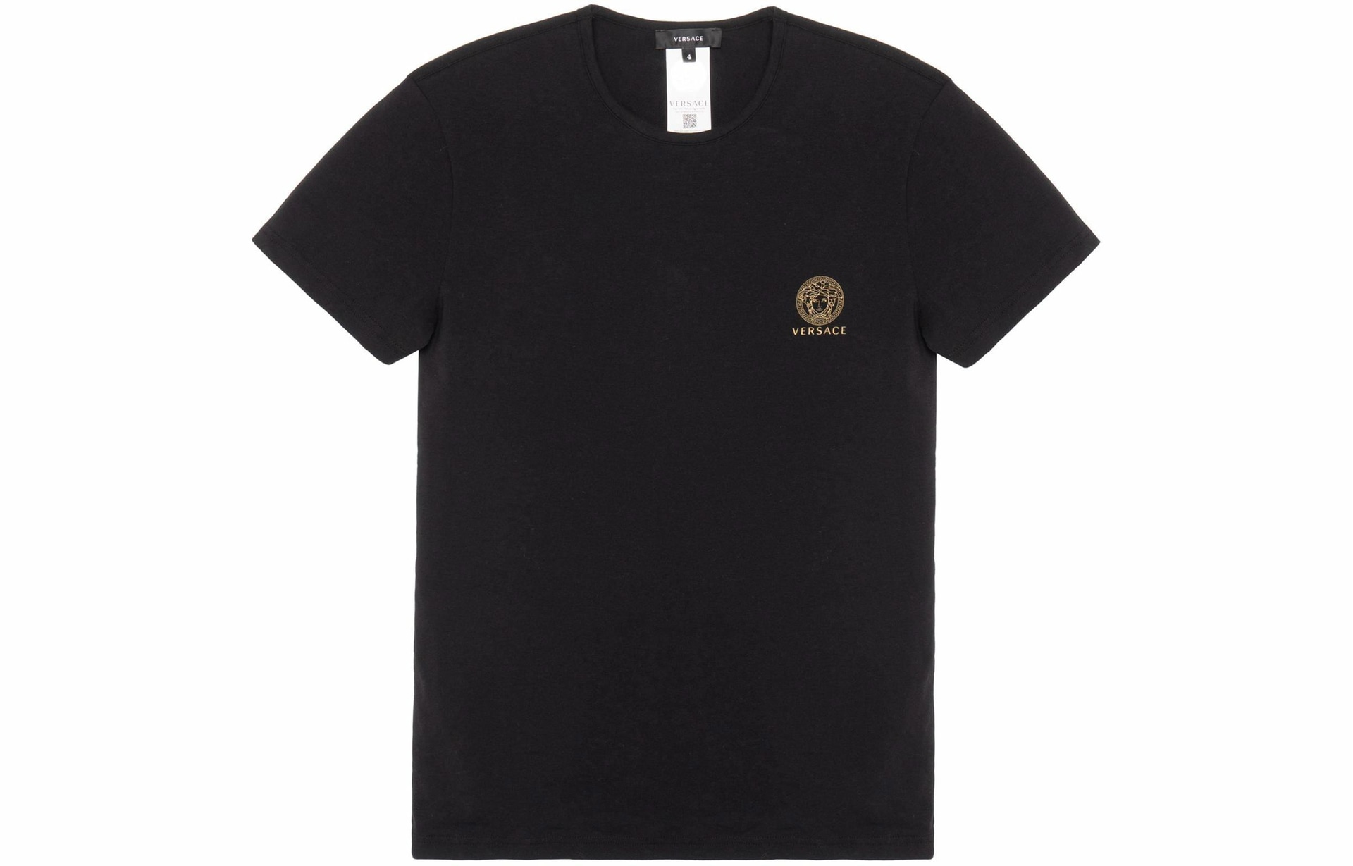 VERSACE/范思哲 Versace Medusa Print T-Shirt Black
