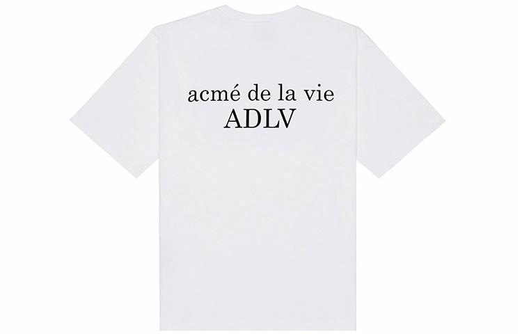 acme de la vie ADLV Basic Short Sleeve T-shirt White