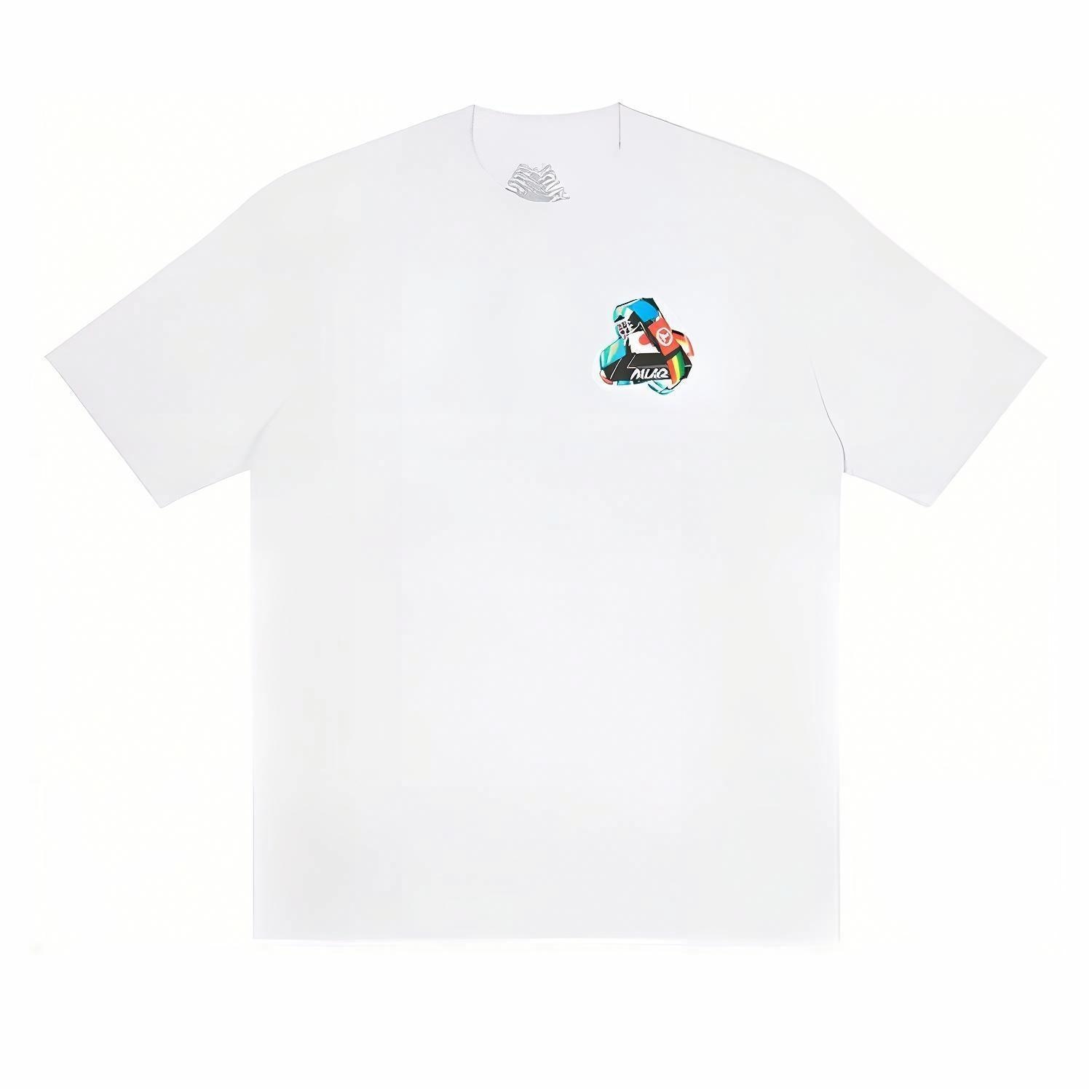 PALACE National Flag Triangle Print T-shirt
