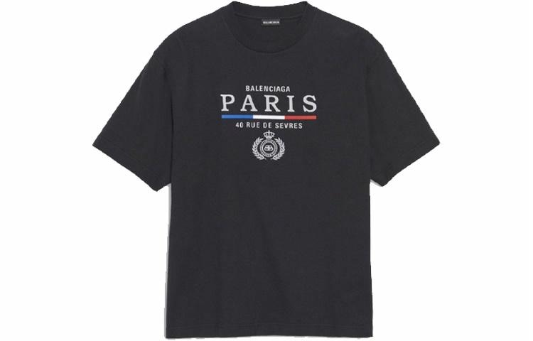Balenciaga Paris Flag T-shirt