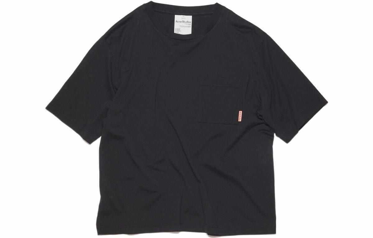Acne Studios SS23 Crew Neck T-Shirt Black