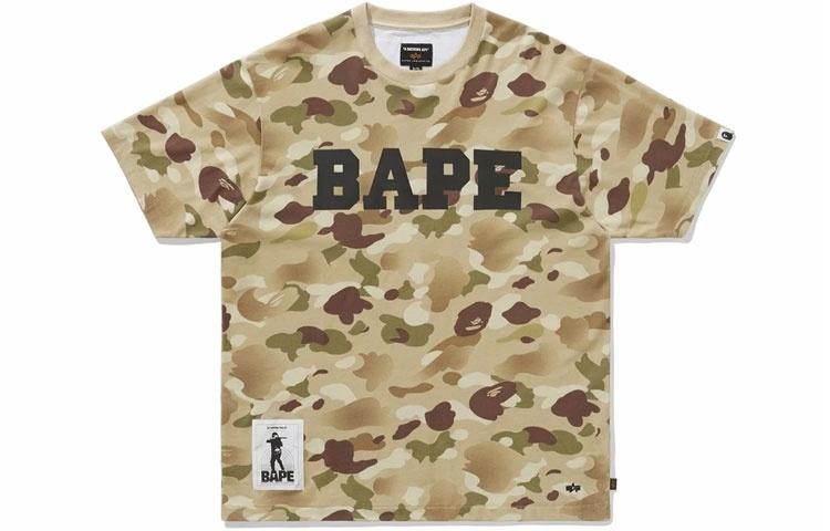 A BATHING APE BAPE x Alpha Industries Camo Tee