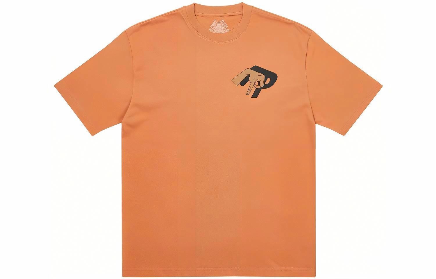 PALACE SS22 Valley Of The Shadows T-shirt Caramel T