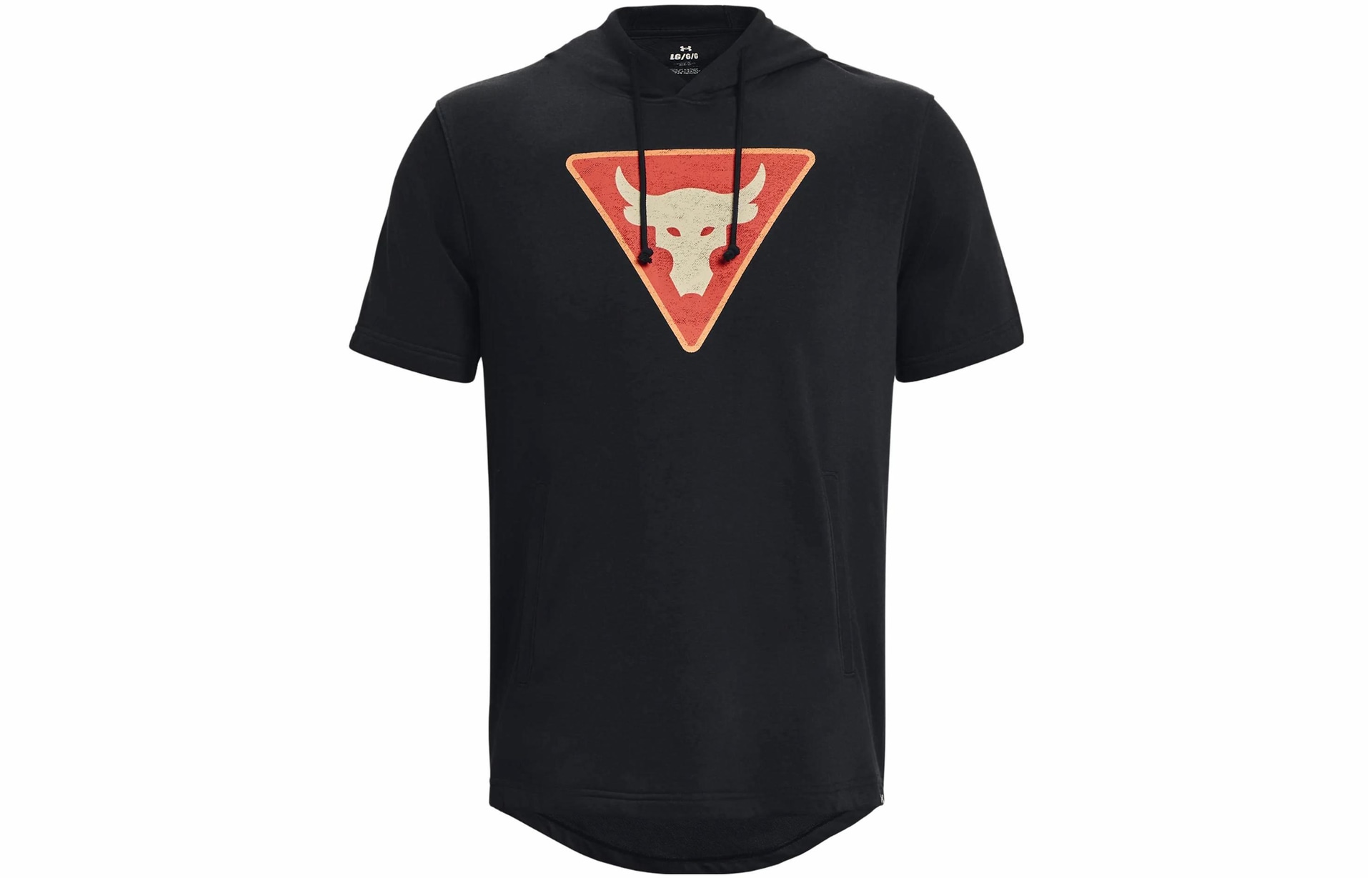Under Armour Bulls Print Hoodie T-Shirt Black