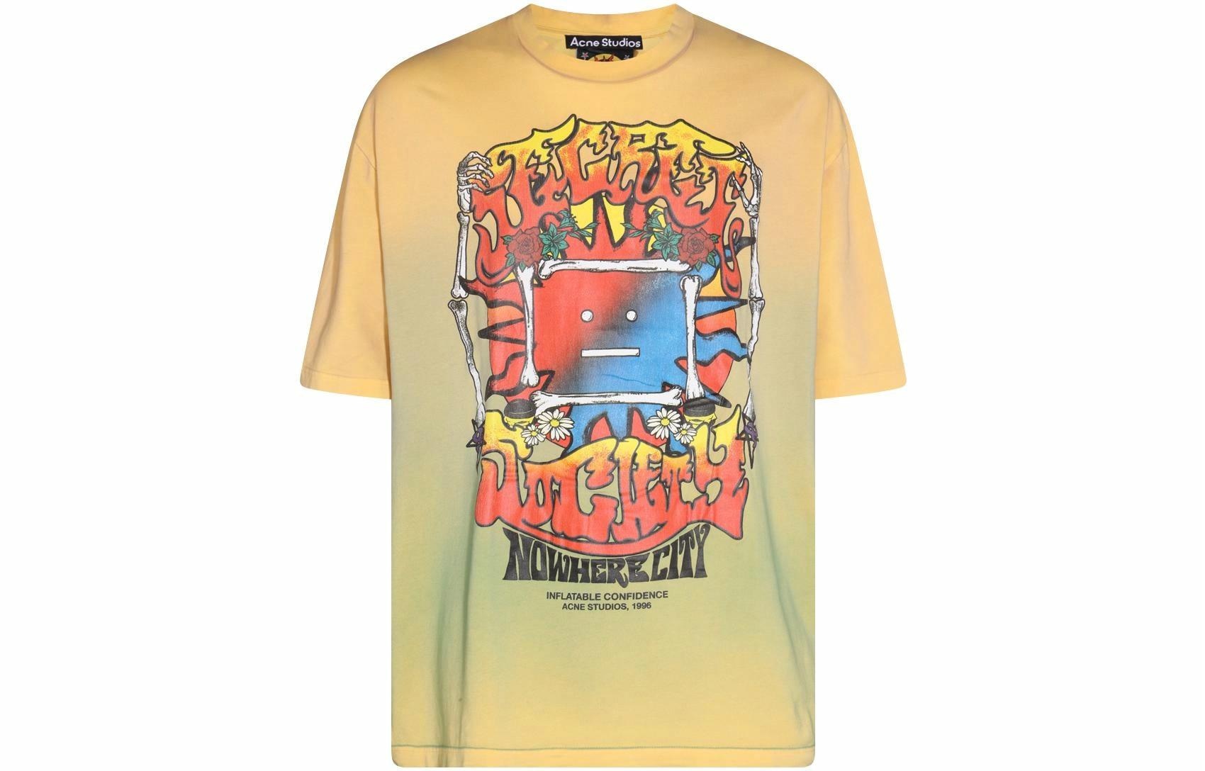 Acne Studios Face Graffiti Tee
