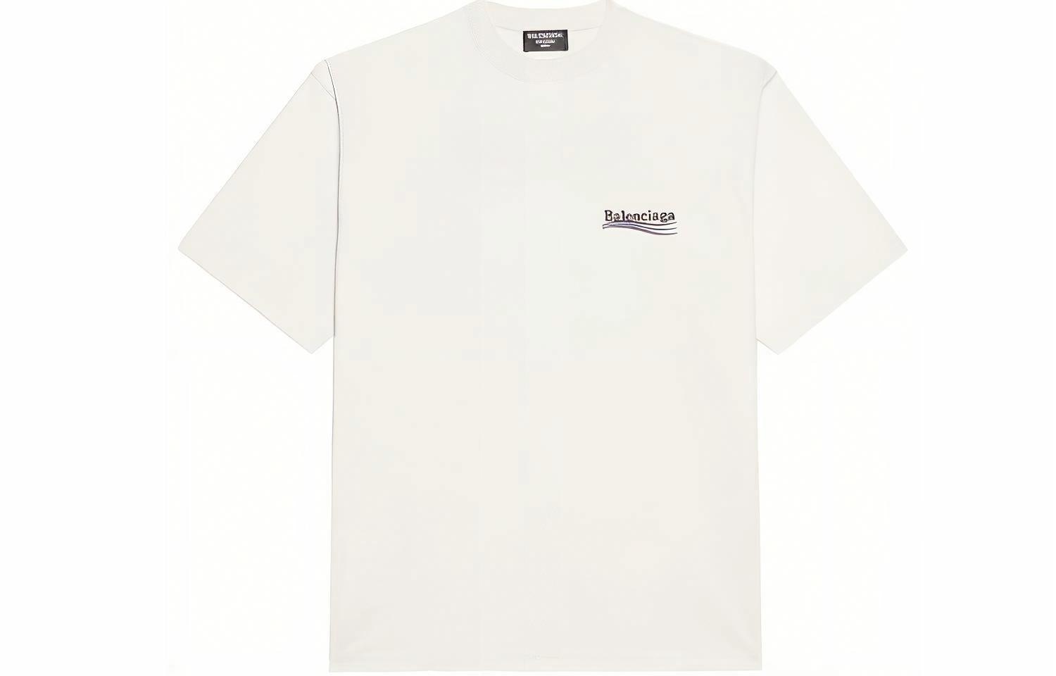 Balenciaga Political Campaign T-Shirt White