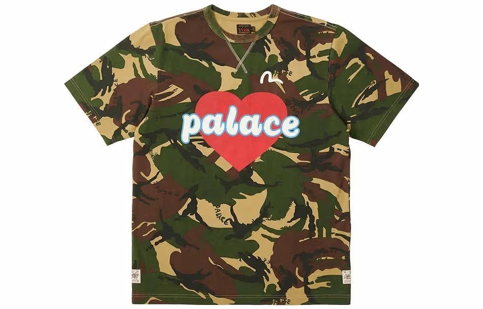 Palace x Evisu 3.0 Camo Logo Tee