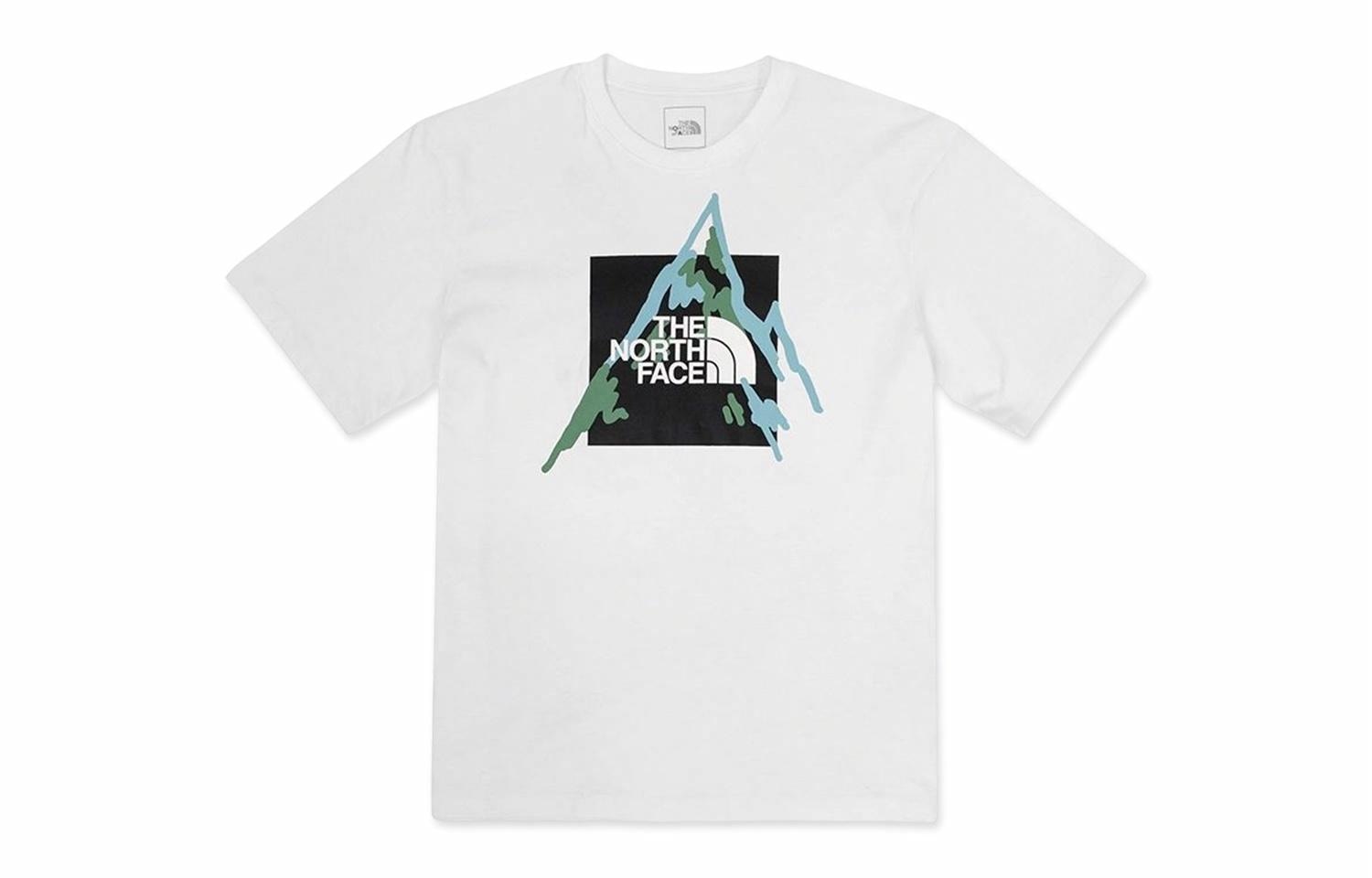北面/THE NORTH FACE The North Face SS23 Logo Print T-Shirt White