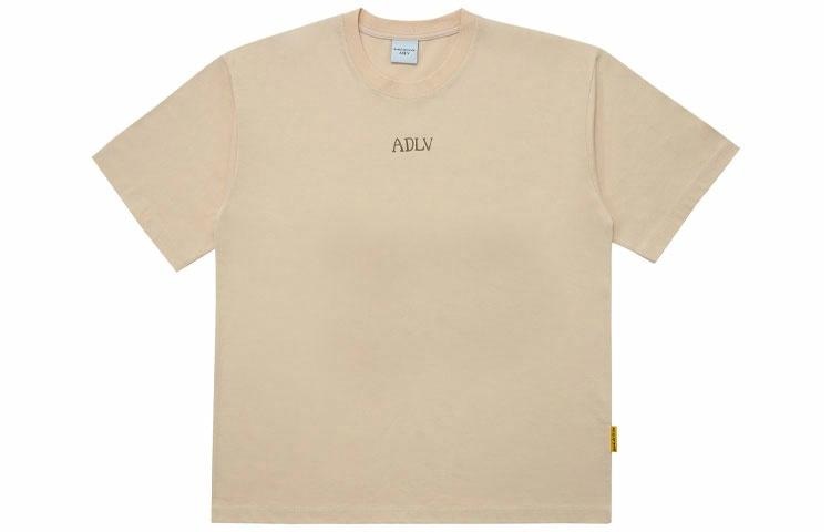 acme de la vie ADLV Logo Print T-Shirt Beige