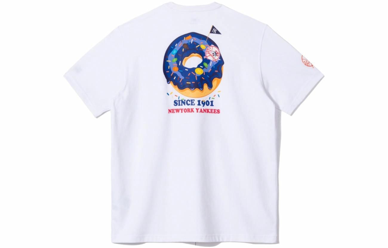 New Era x MLB Yankees White Tee