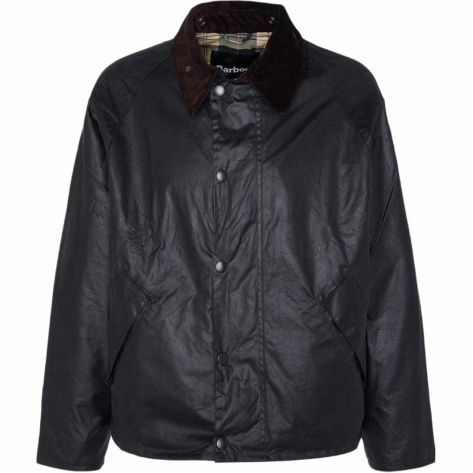 Barbour Waxed Short Jacket Green