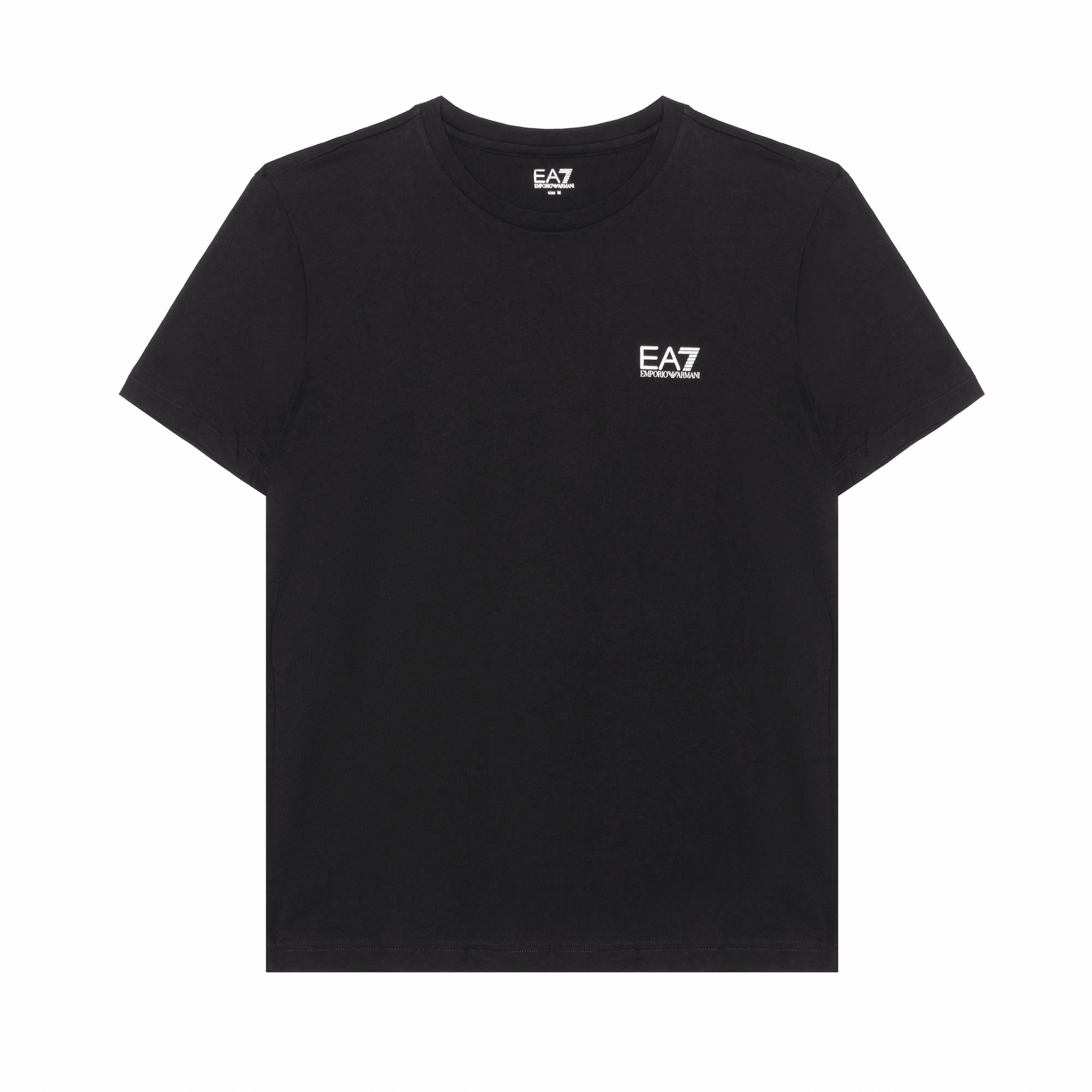 EMPORIO ARMANI/阿玛尼 Emporio Armani EA7 Letter Print T-Shirt Black