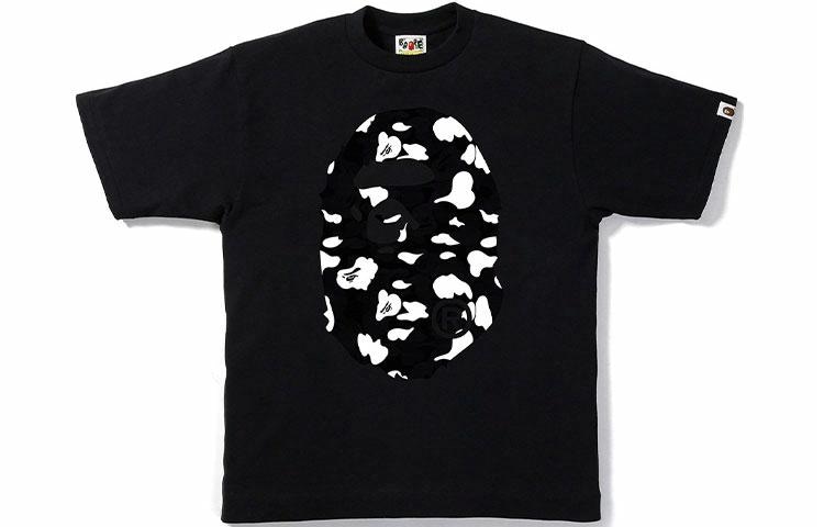A BATHING APE BAPE Cloud Camo Ape Head T-Shirt