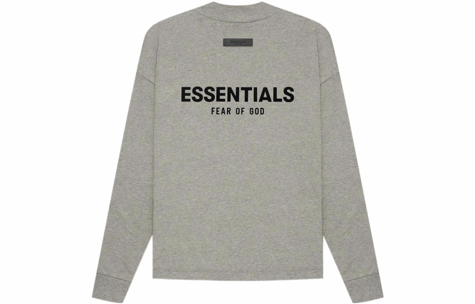 Fear of God Essentials LS Tee Dark Oatmeal