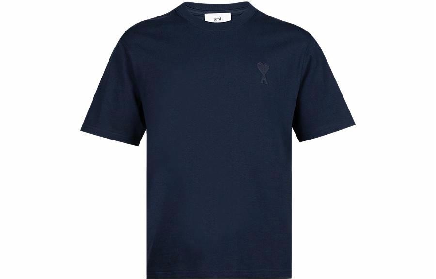 AMIPARIS SS23 Navy Tee