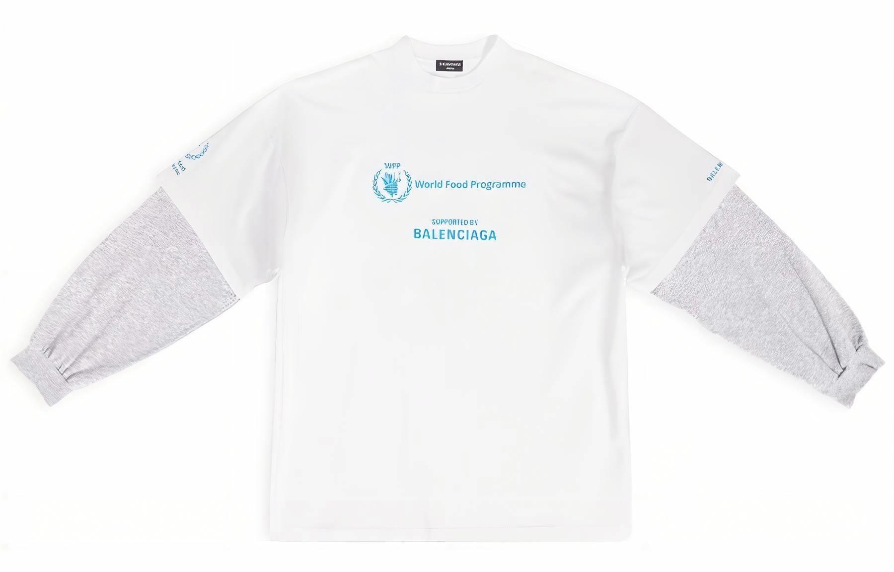 Balenciaga x WFP FW22 Logo Print Pullover