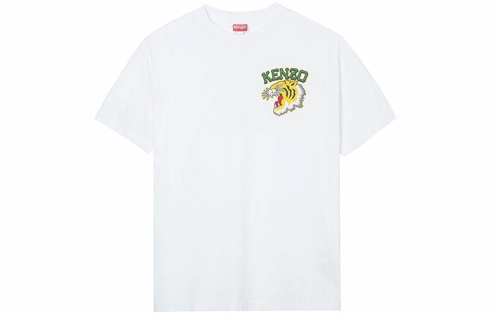 KENZO Logo Tiger Print T-Shirt