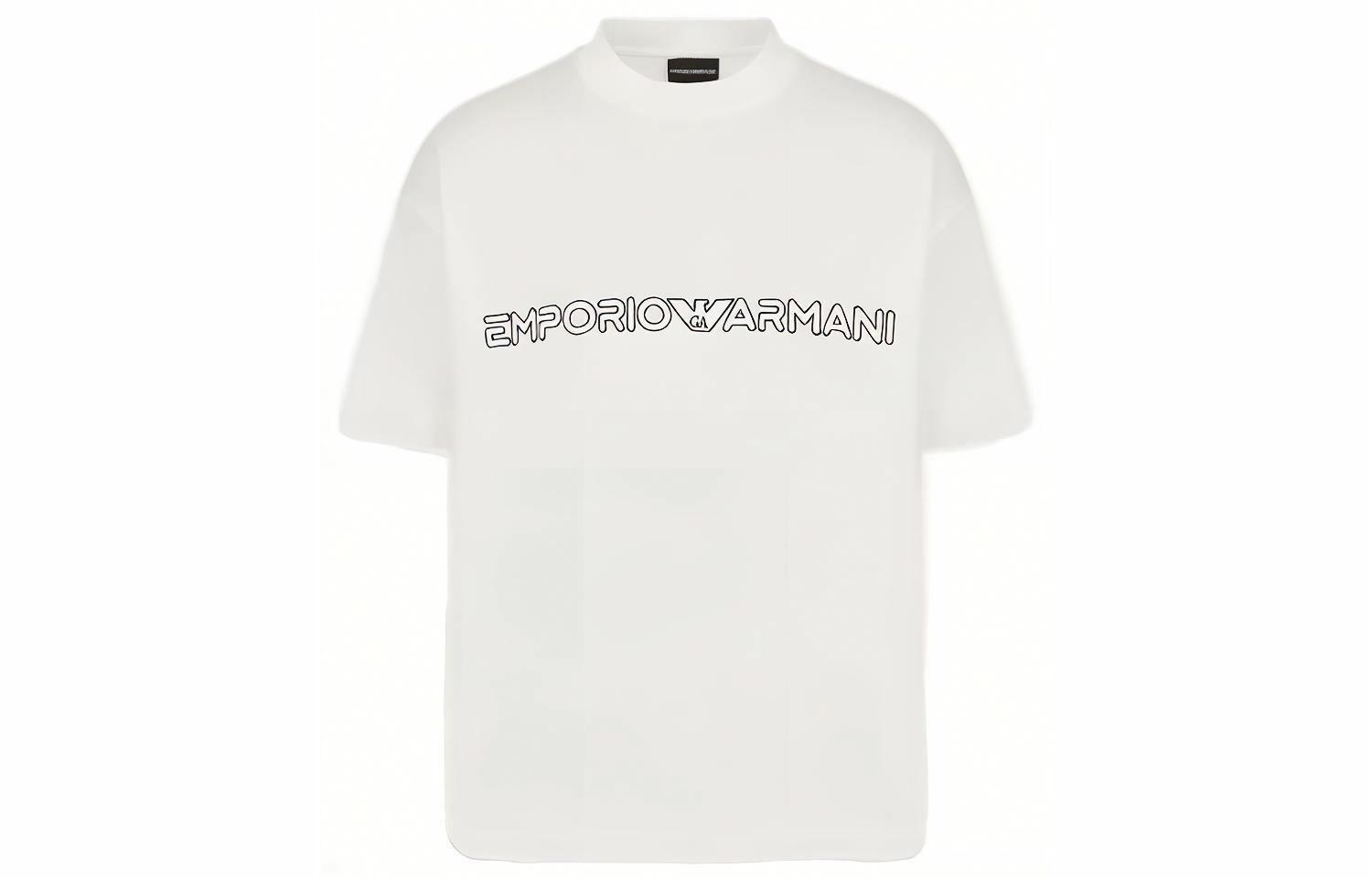 EMPORIO ARMANI/阿玛尼 Emporio Armani T-Shirt White