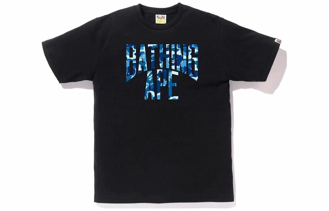 A BATHING APE BAPE Logo Crewneck T-Shirt