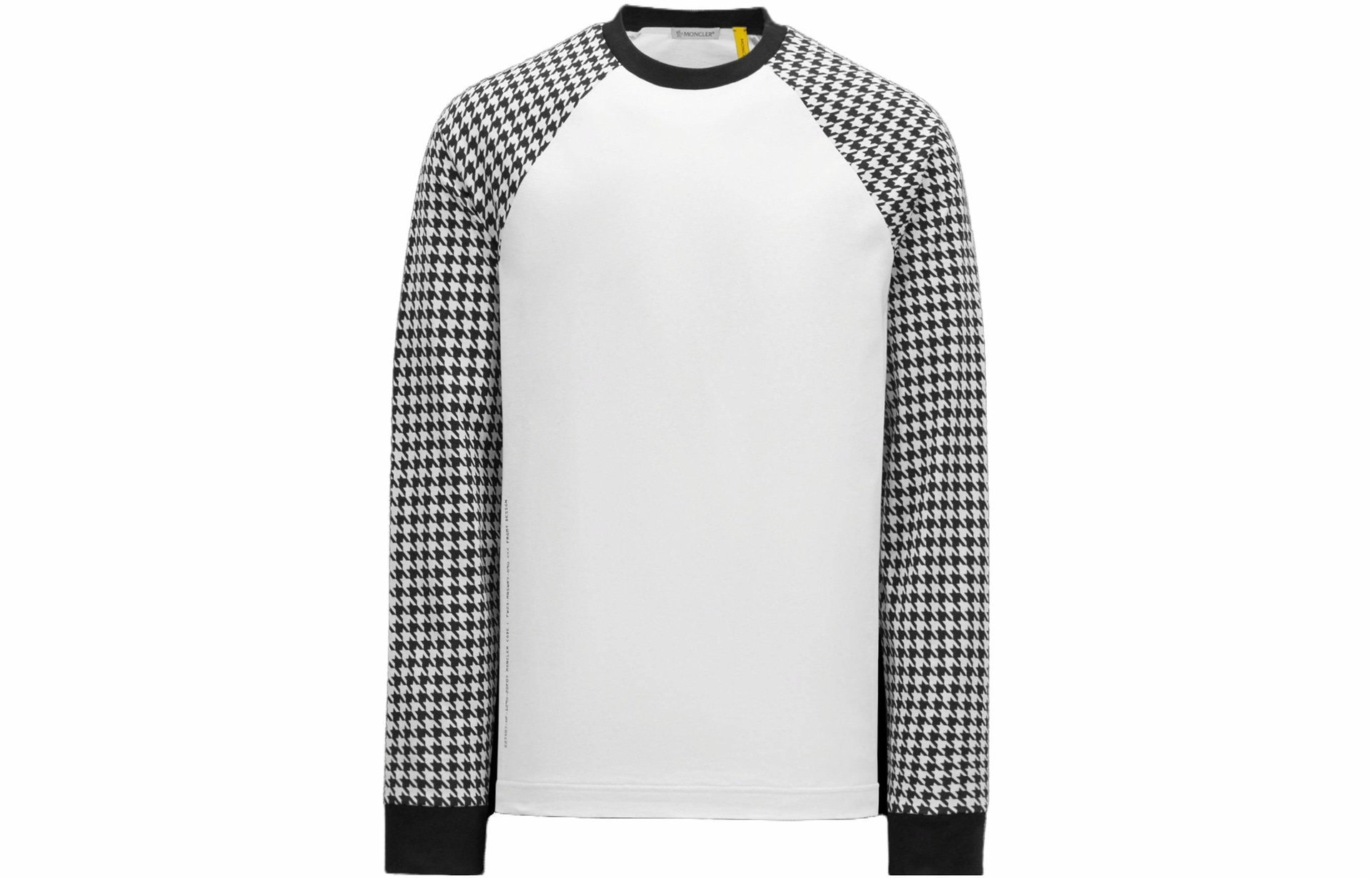 MONCLER GENIUS Moncler x Fragment Design SS23 Logo Long Sleeve T-Shirt White