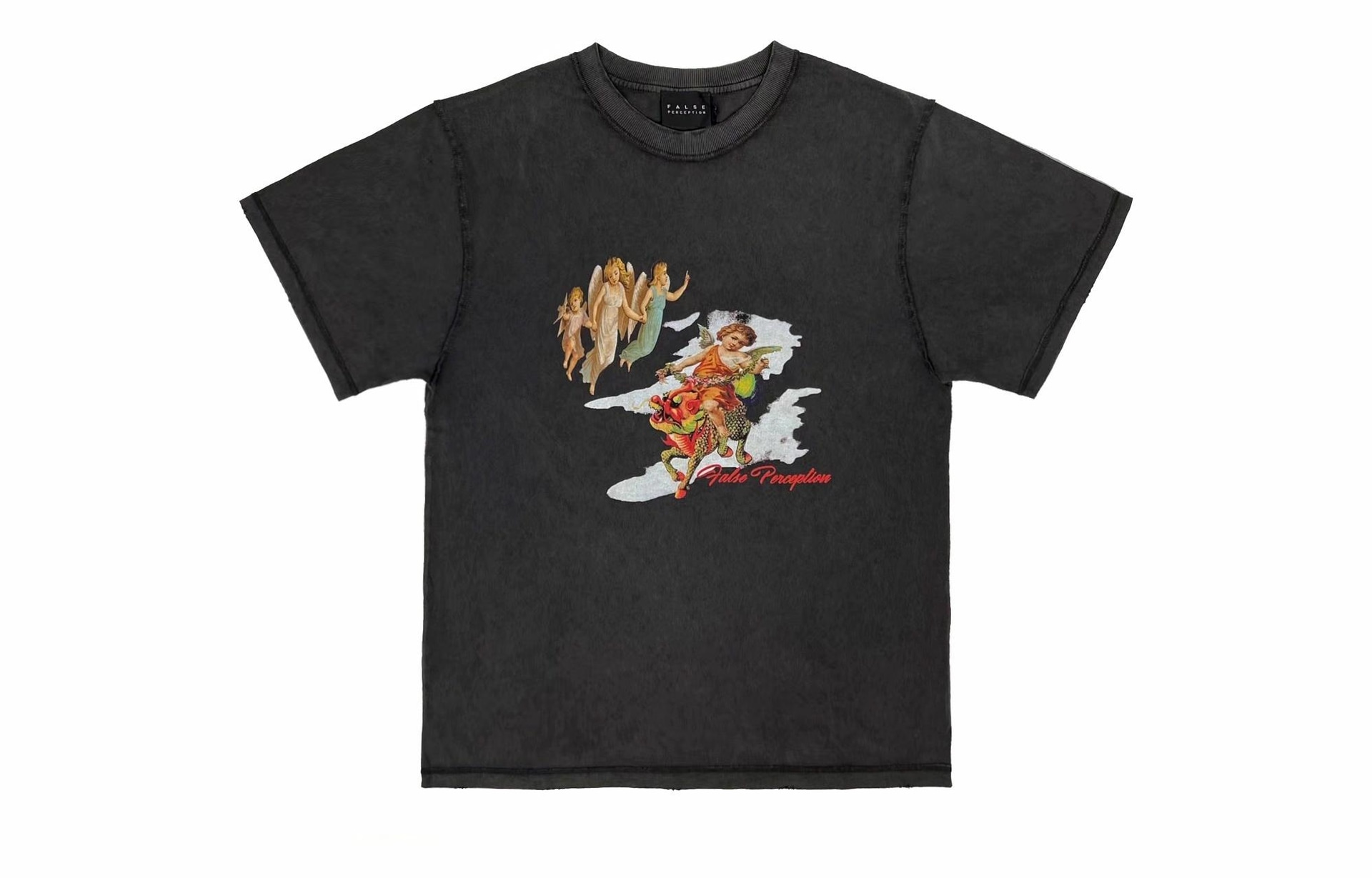 False Perception x Barneys NY Kirin Angel Print Tee