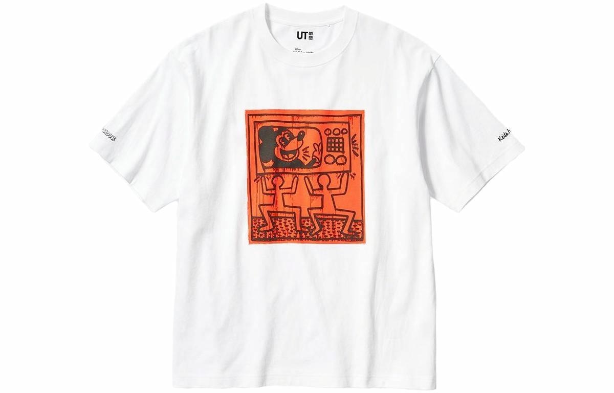 UNIQLO/优衣库 UNIQLO Mickey x Keith Haring T-Shirt White
