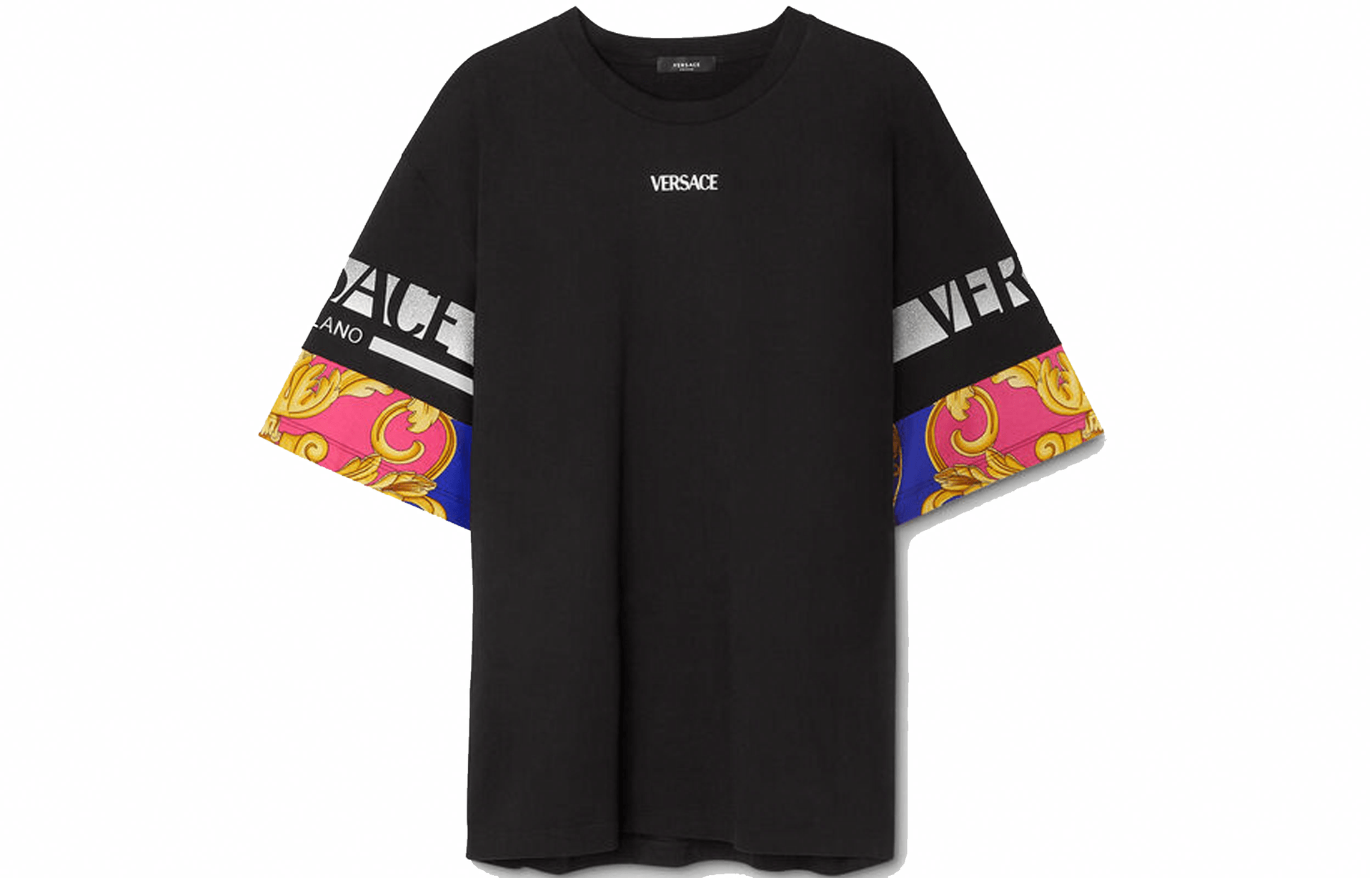 VERSACE/范思哲 Versace FW22 Black T-Shirt