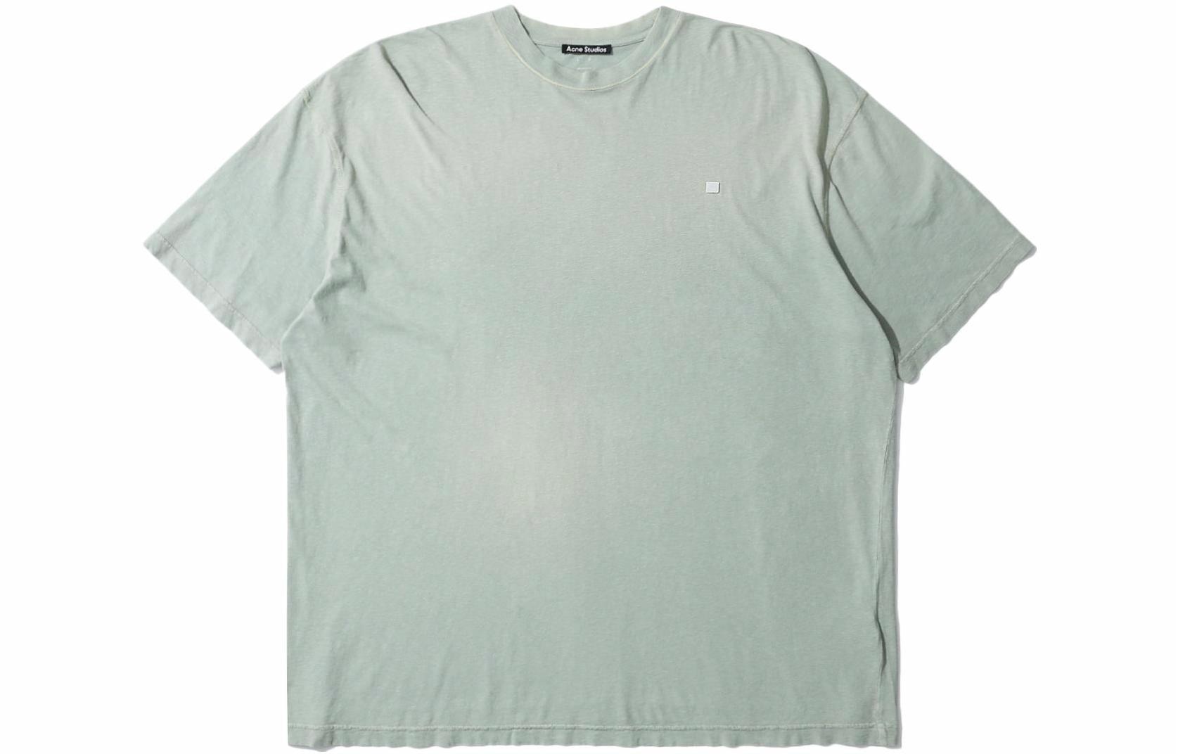 Acne Studios Face T-Shirt Light Green