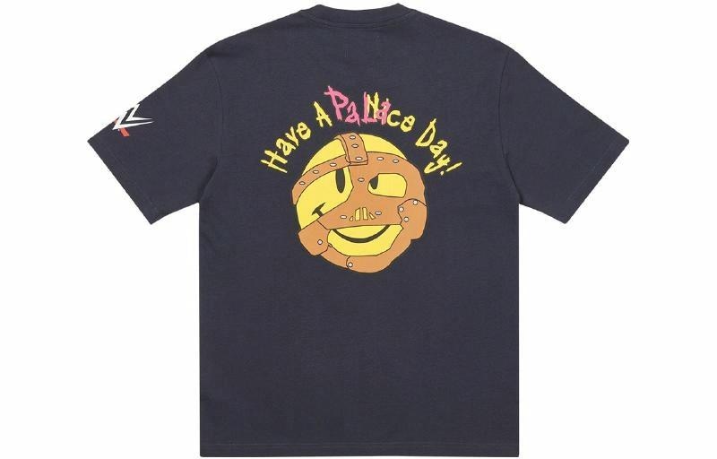 PALACE x WWE SS23 Logo T-Shirt Blue