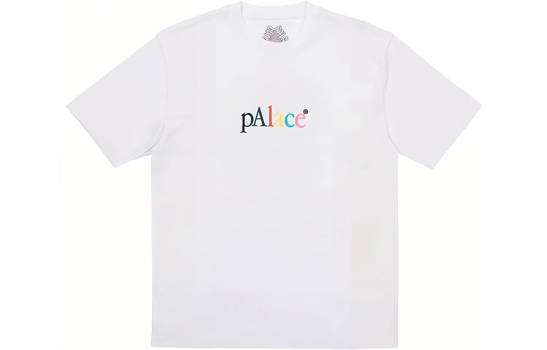 Palace Rainbow Logo T-Shirt White
