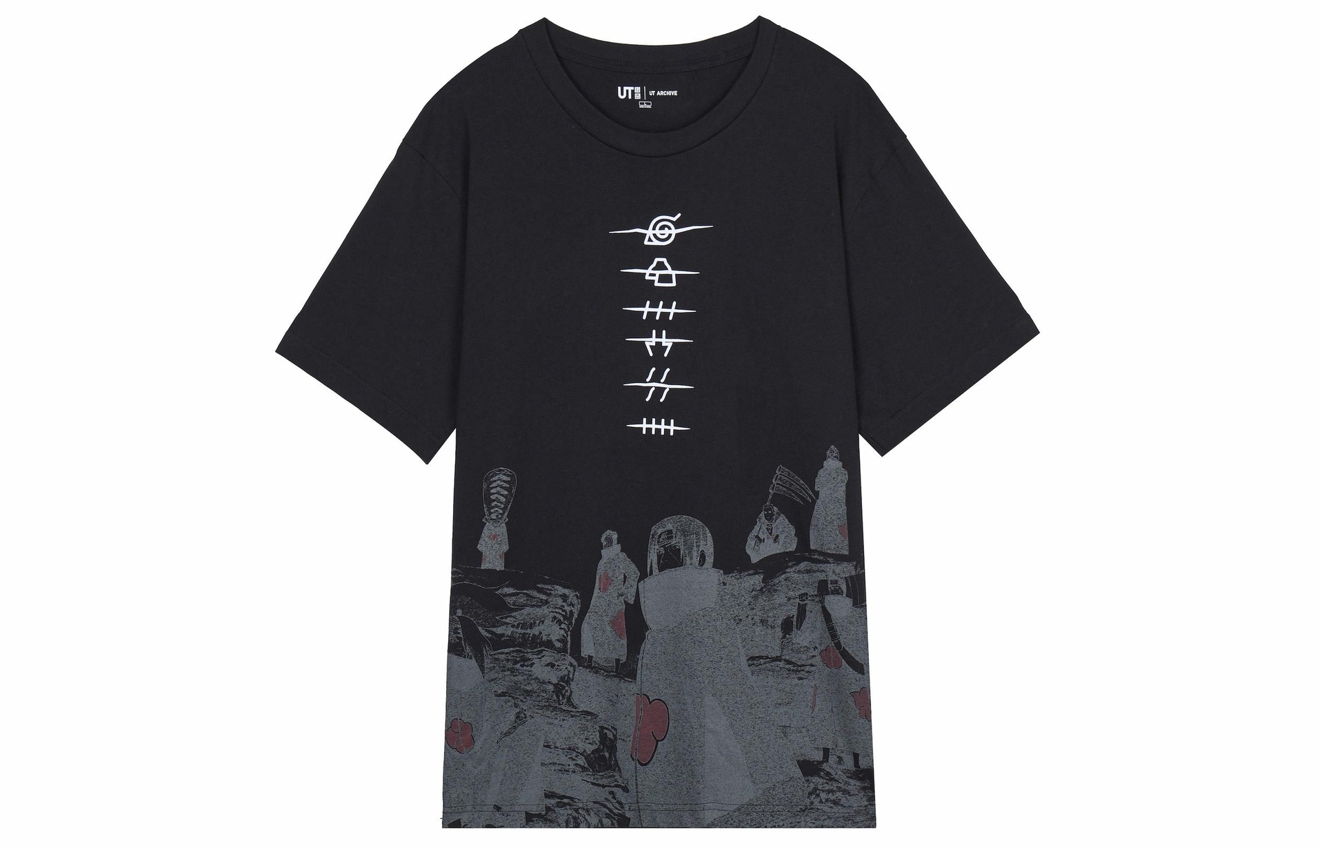 UNIQLO/优衣库 UNIQLO x Naruto SS23 Archive T-Shirt Black