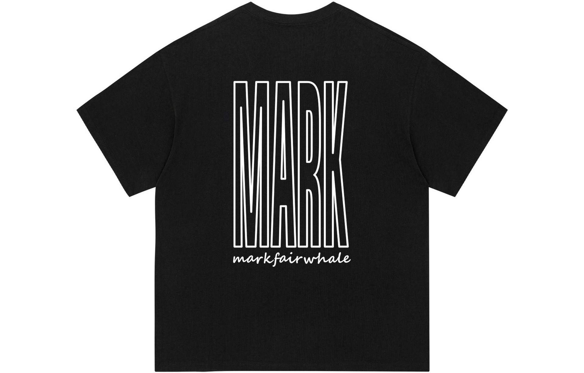 马克华菲/FAIRWHALE Fairwhale Logo Print T-Shirt