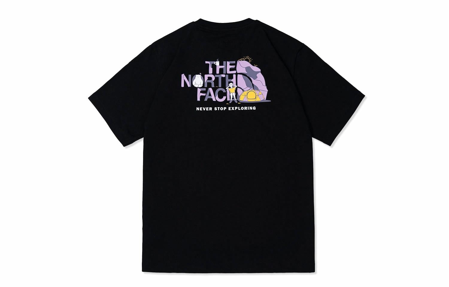 北面/THE NORTH FACE The North Face Polar Bear Series Black Tee