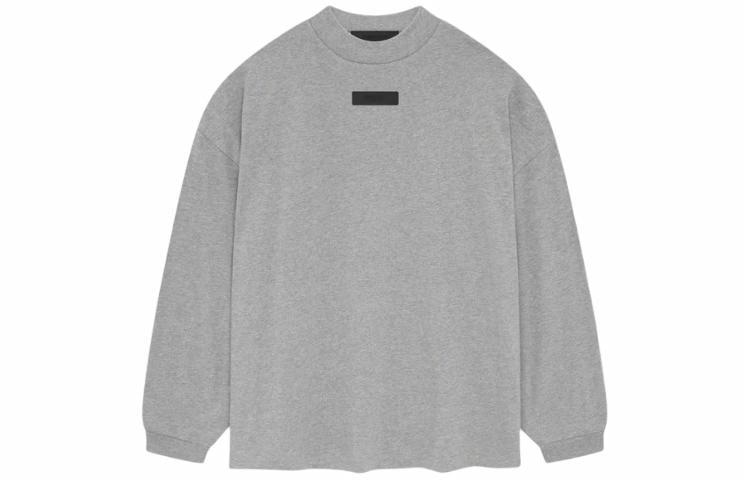 Fear of God Essentials Longsleeve Shirt Light Heather Grey