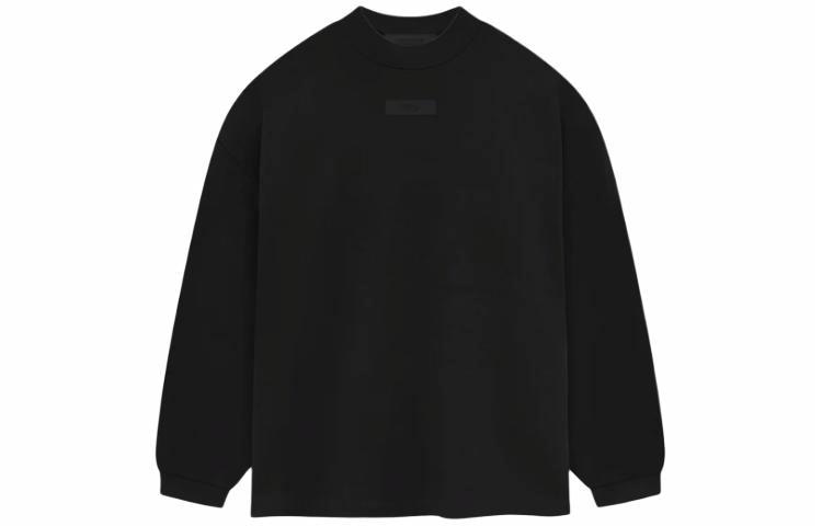 Fear of God Essentials Jet Black Longsleeve Shirt
