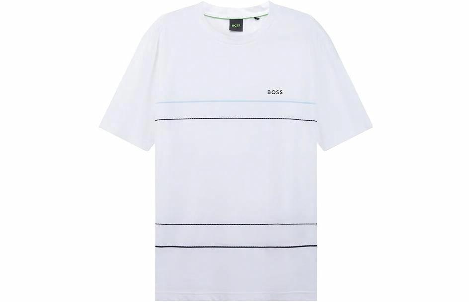 HUGO BOSS SS23 Green LogoT