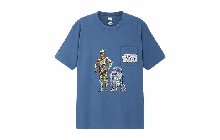 UNIQLO/优衣库 UNIQLO Colorblock Cartoon Print T-Shirt