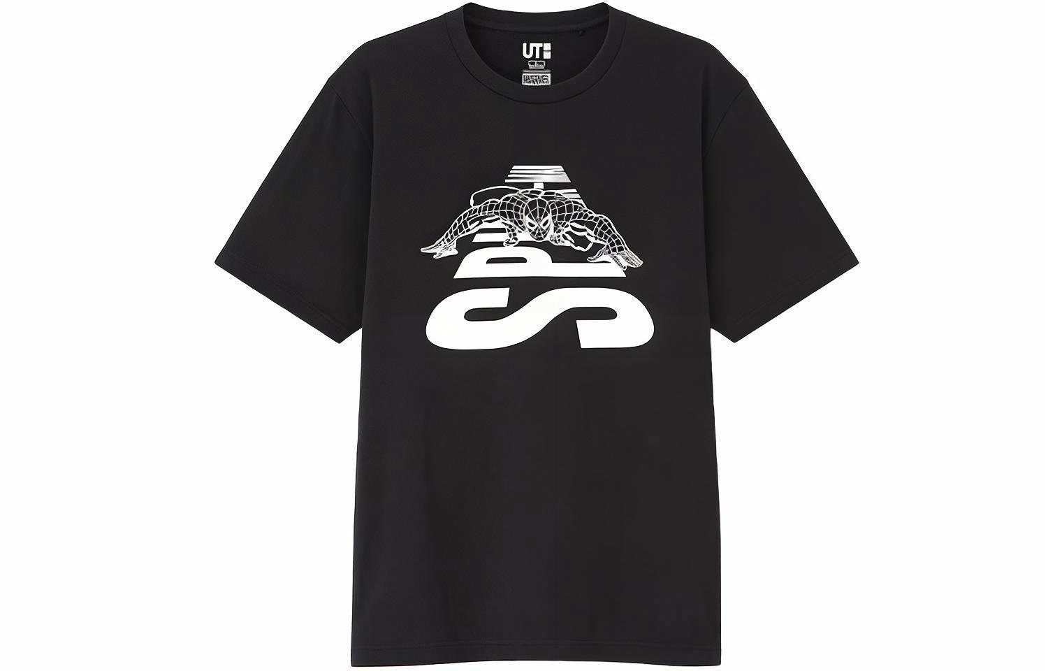 UNIQLO/优衣库 UNIQLO Marvel Cartoon Print Tee Black