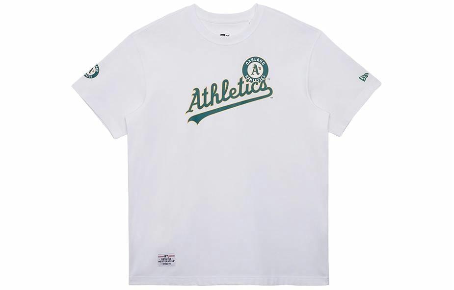 New Era x MLB SS24 Oakland Athletics Donut Tee White