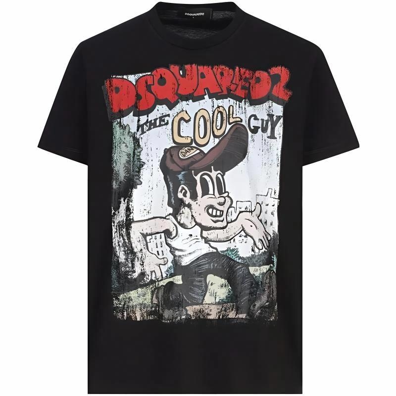 DSQUARED 2 DSQUARED2 Logo Print T-Shirt