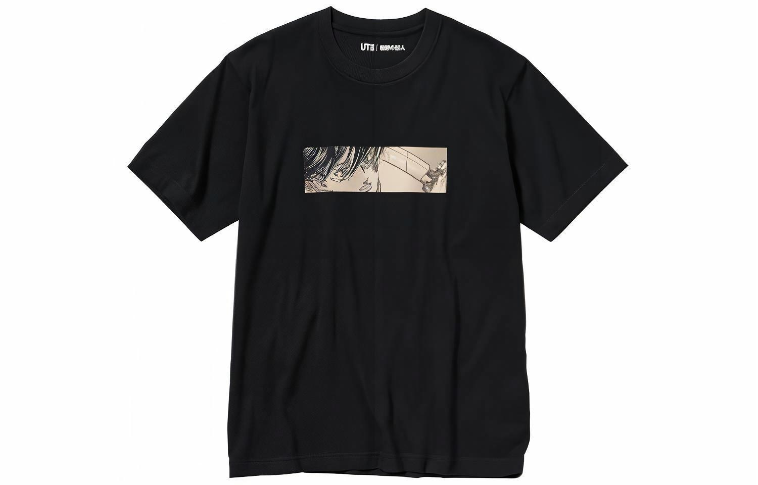 UNIQLO/优衣库 UNIQLO Attack on Titan FW23 T-Shirt Black