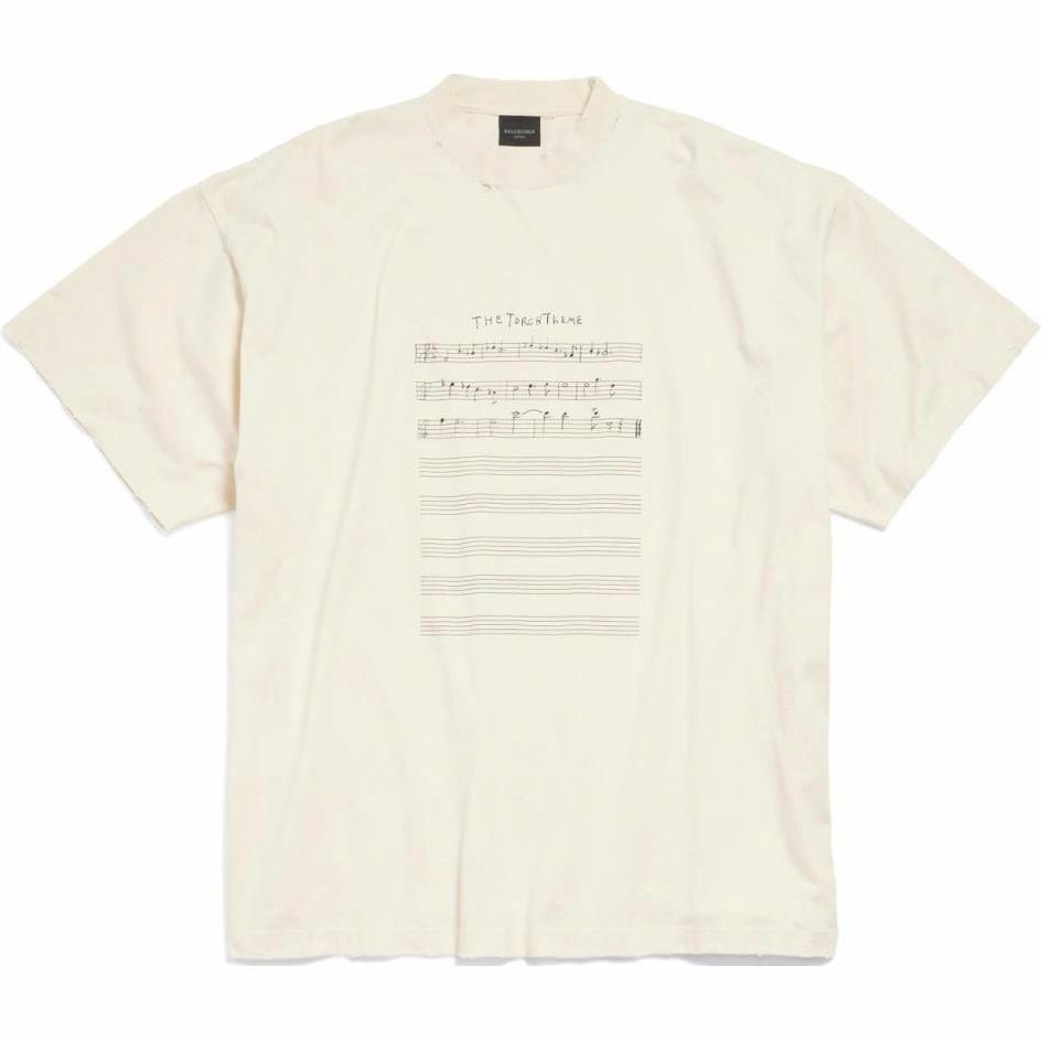 Balenciaga T-Shirt Beige