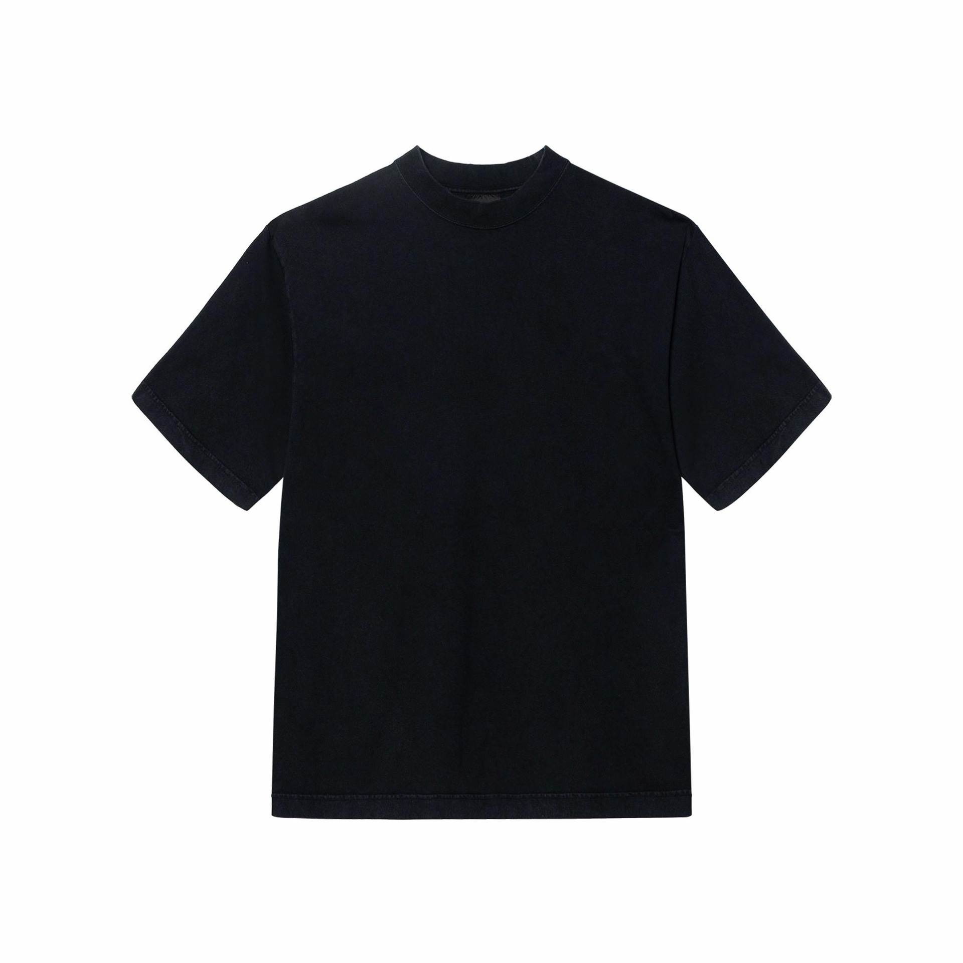 Balenciaga Hand-Drawn T-Shirt Black Faded