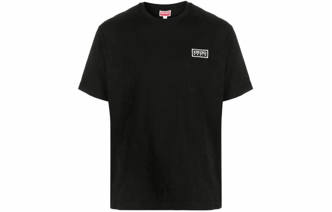 KENZO Logo Crewneck T-Shirt Black