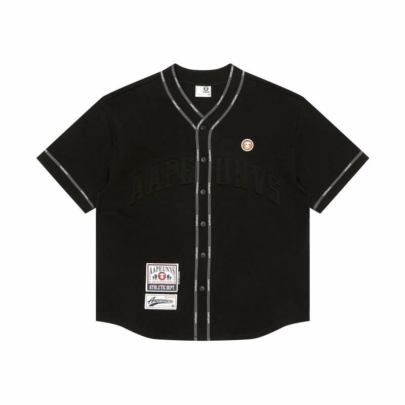 Aape V-Neck Badge T-Shirt
